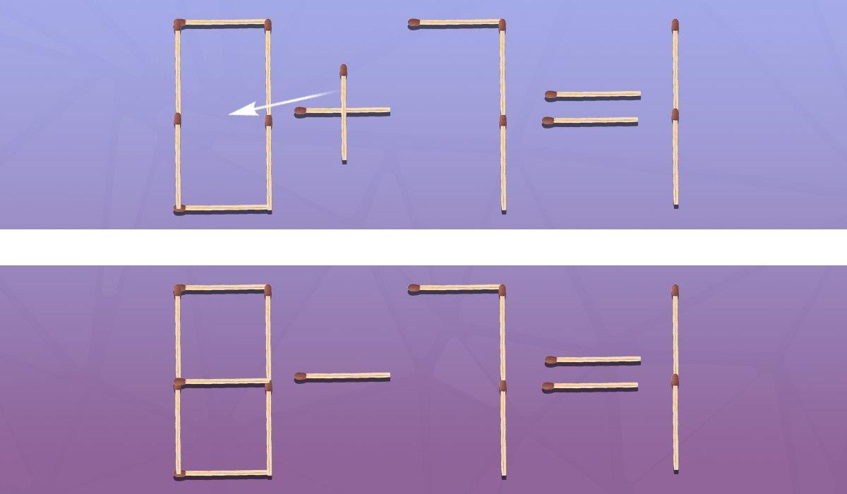 Je moet één lucifer verplaatsen om de gelijkheid correct te maken: een snelle IQ-test