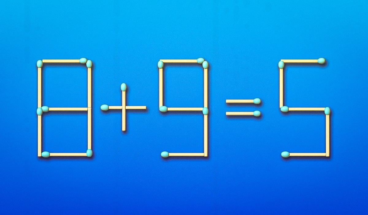 Je hoeft maar één lucifer te verplaatsen om een fout te corrigeren: IQ-test in 11 seconden