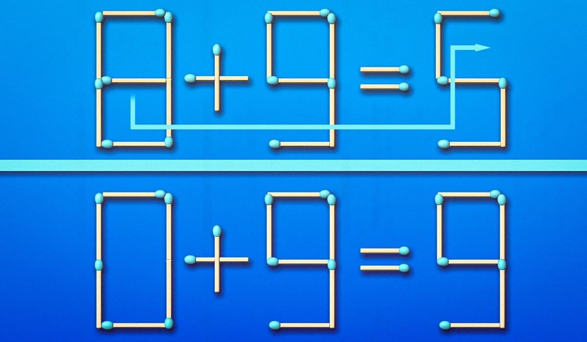 Je hoeft maar één lucifer te verplaatsen om een fout te herstellen: een IQ-test in 11 seconden