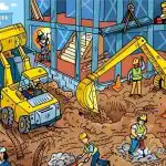 Hersenbrekende taak: alleen mensen met een scherp gezichtsvermogen vinden een